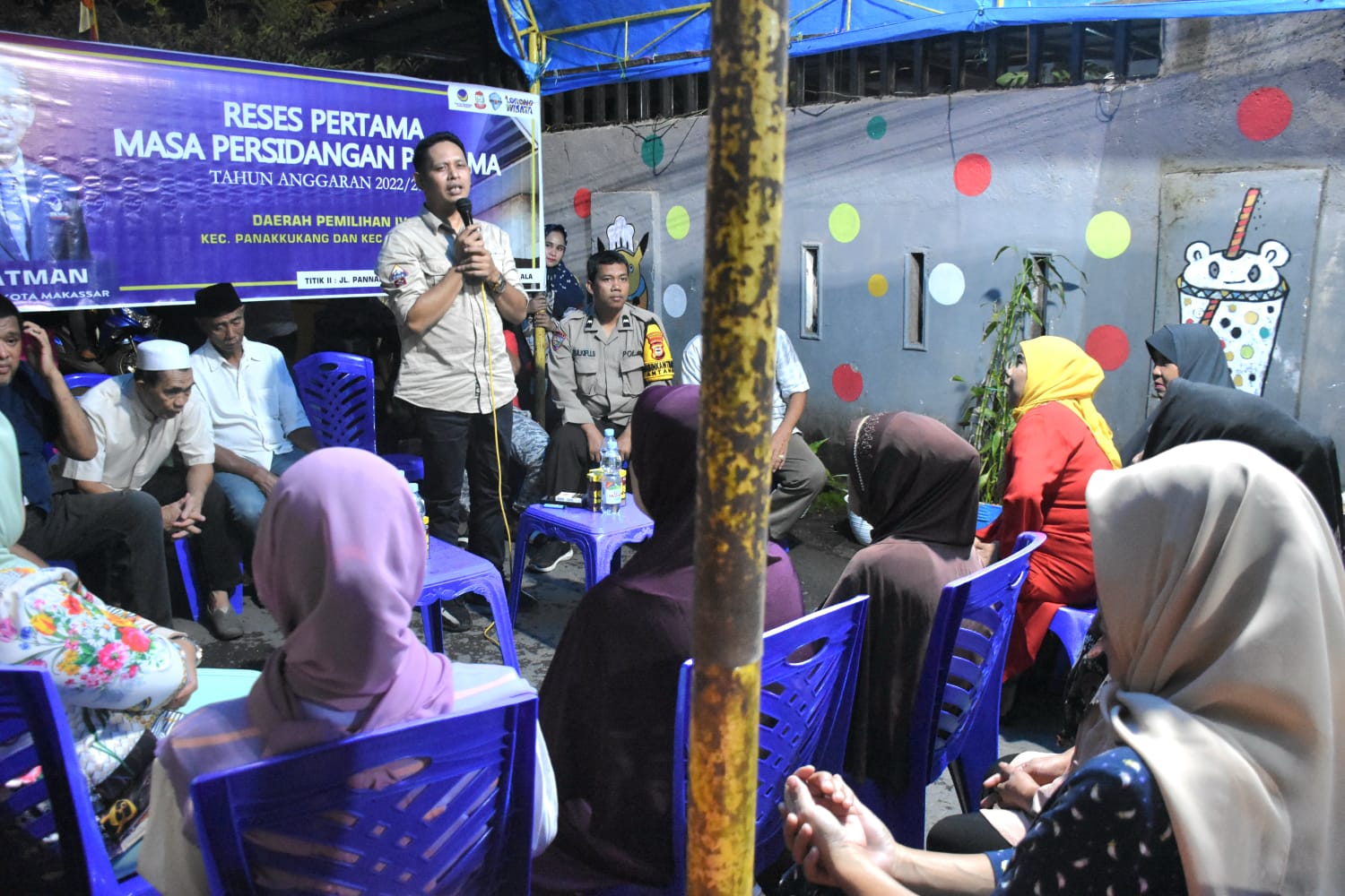 Reses di Antang, Legislator Supratman Terima Banyak Keluhan Terkait Infrastruktur